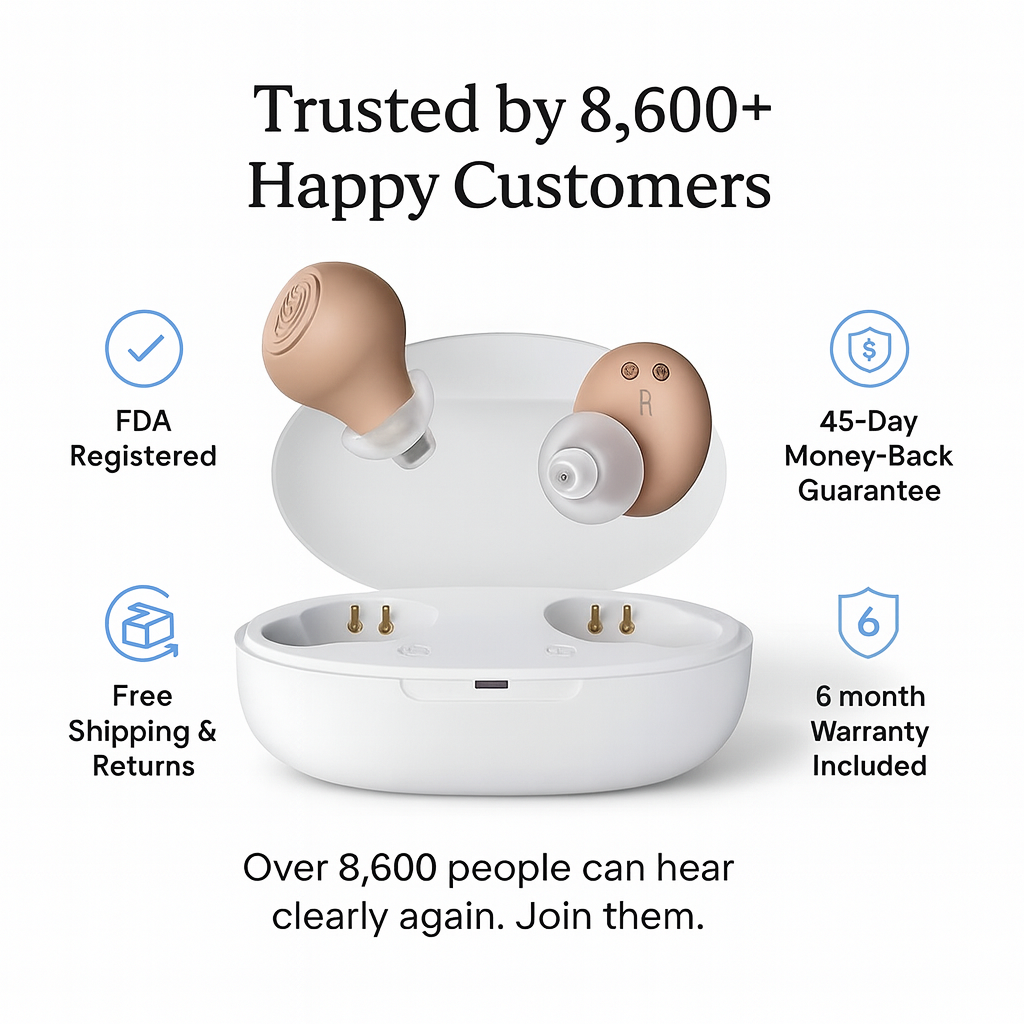 Serozen Rechargeable OTC Hearing Aids